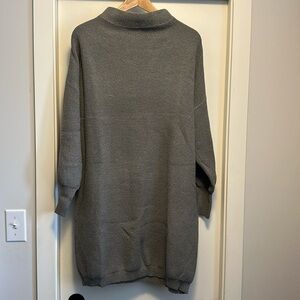 DEX grey Sweater Dress